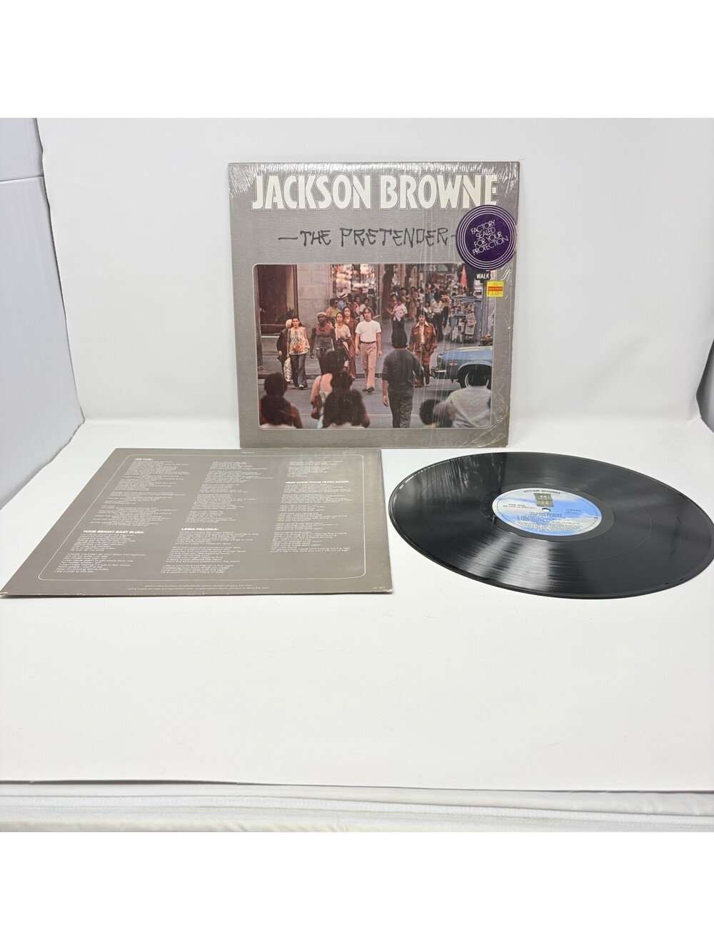 1976 Jackson Browne The Pretender LP Vinyl Record Album Asylum Records